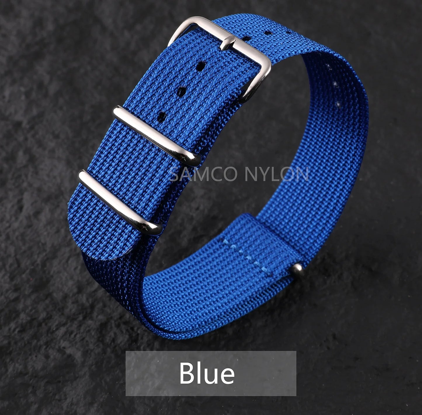 Ribbed Nylon Watch