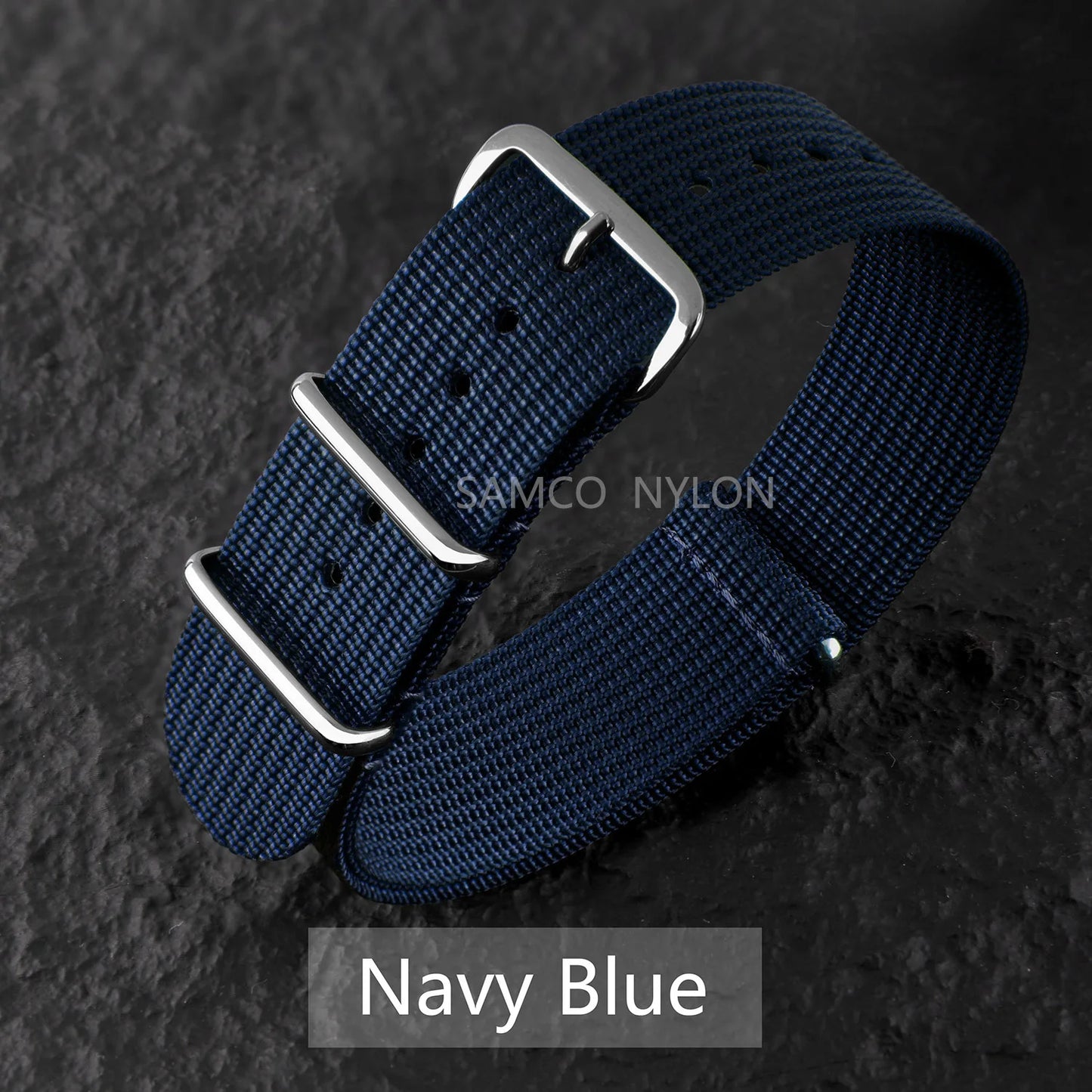 Ribbed Nylon Watch