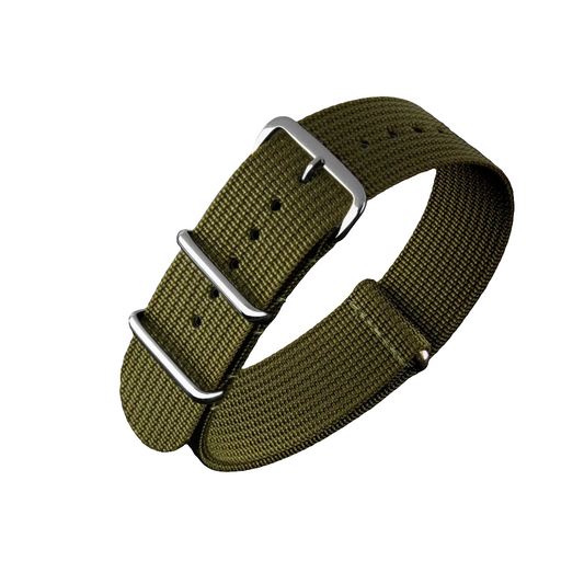 Ribbed Nylon Watch